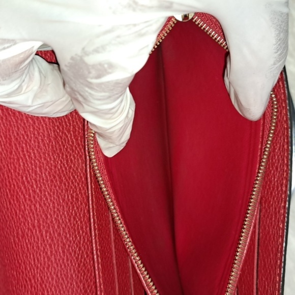 Louis Vuitton Empreinte Curieuse Red Wallet EUC - Picture 9 of 17
